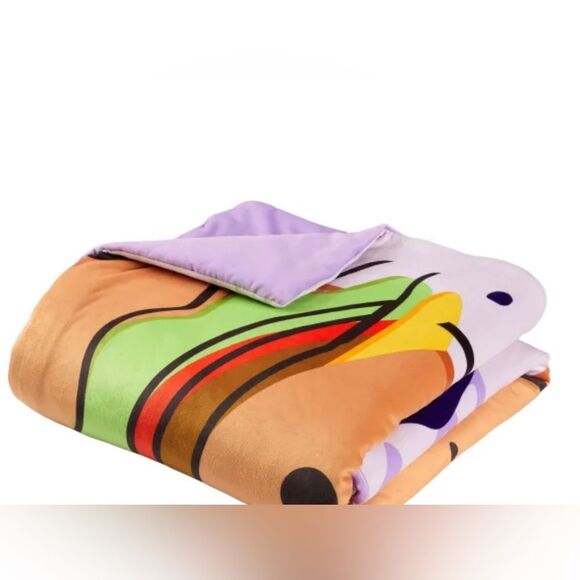 BRAND NEW with Tags!!!! Squishmallows Snuggle Throw Blanket 50” x 70” - Picture 4 of 4